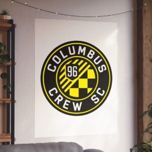 MLS Team Logos Columbus Crew Painting Bedroom Living Room Wall Art Décor Matte Vertical Posters