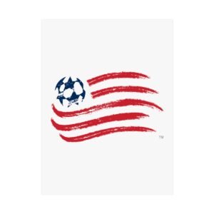 MLS Team Logos New England Revolution Painting Bedroom Living Room Wall Art Décor Matte Vertical Posters