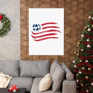MLS Team Logos New England Revolution Painting Bedroom Living Room Wall Art Décor Matte Vertical Posters