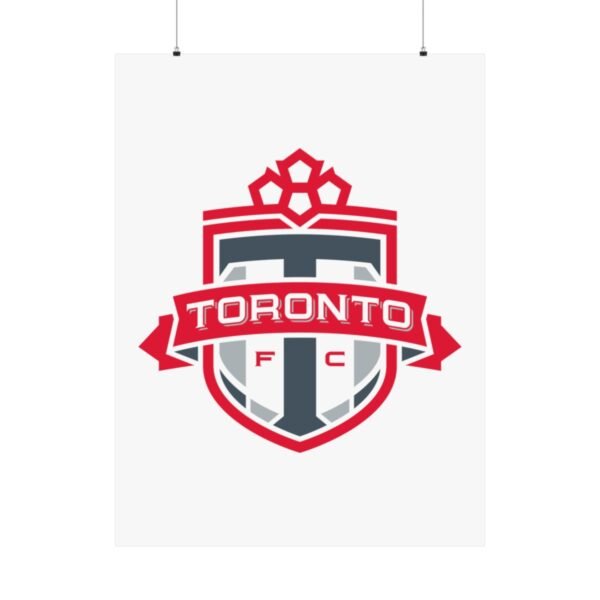 MLS Team Logos Toronto FC Painting Bedroom Living Room Wall Art Décor Matte Vertical Posters