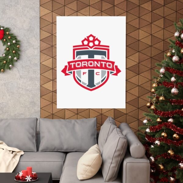 MLS Team Logos Toronto FC Painting Bedroom Living Room Wall Art Décor Matte Vertical Posters