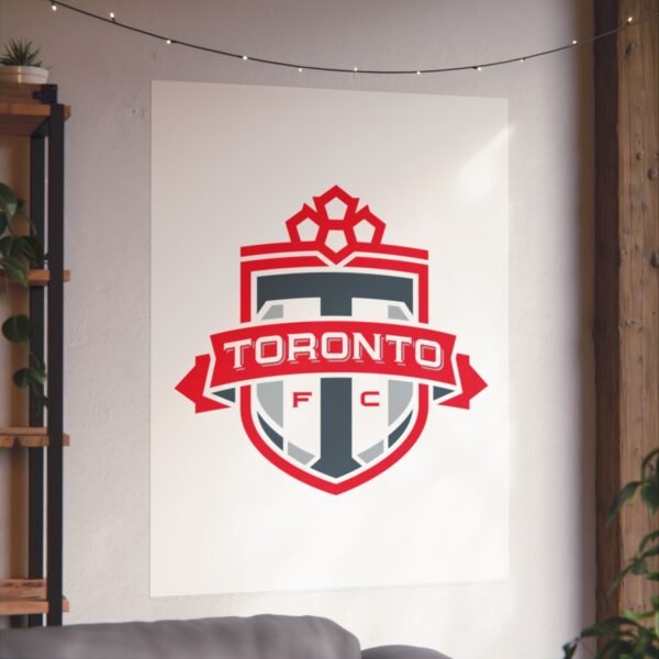 MLS Team Logos Toronto FC Painting Bedroom Living Room Wall Art Décor Matte Vertical Posters