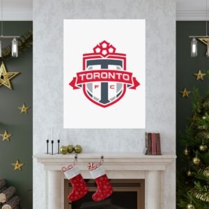 MLS Team Logos Toronto FC Painting Bedroom Living Room Wall Art Décor Matte Vertical Posters