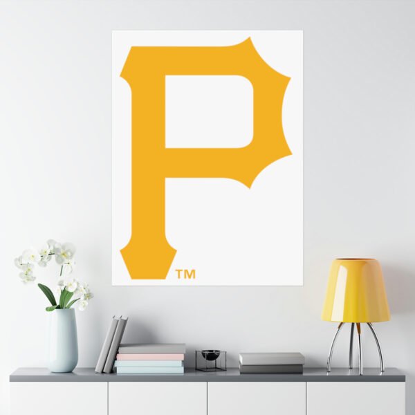 MLB Team Logos Pittsburgh Pirates Painting Bedroom Living Room Wall Art Décor Matte Vertical Posters