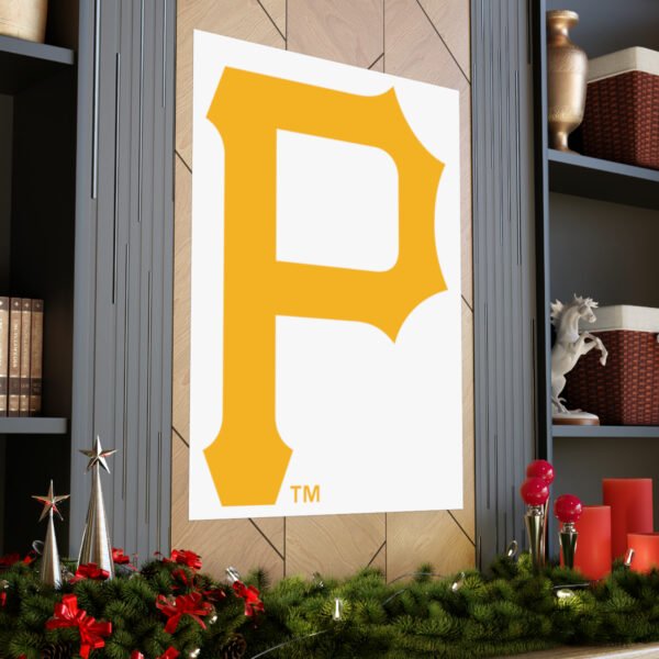 MLB Team Logos Pittsburgh Pirates Painting Bedroom Living Room Wall Art Décor Matte Vertical Posters