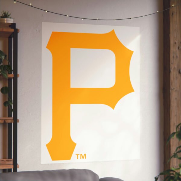 MLB Team Logos Pittsburgh Pirates Painting Bedroom Living Room Wall Art Décor Matte Vertical Posters