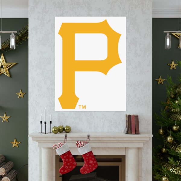MLB Team Logos Pittsburgh Pirates Painting Bedroom Living Room Wall Art Décor Matte Vertical Posters