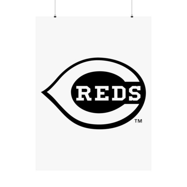 MLB Team Logos Cincinnati Reds Painting Bedroom Living Room Wall Art Décor Matte Vertical Posters