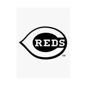 MLB Team Logos Cincinnati Reds Painting Bedroom Living Room Wall Art Décor Matte Vertical Posters