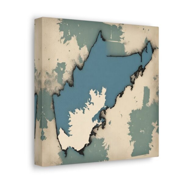 Maine Canvas Gallery Wraps &#8211; Maine Bedroom Office Home Living Room Wall Decor Canvas Art &#8211; Housewarming Gifts &#8211; ME New Home Gifts