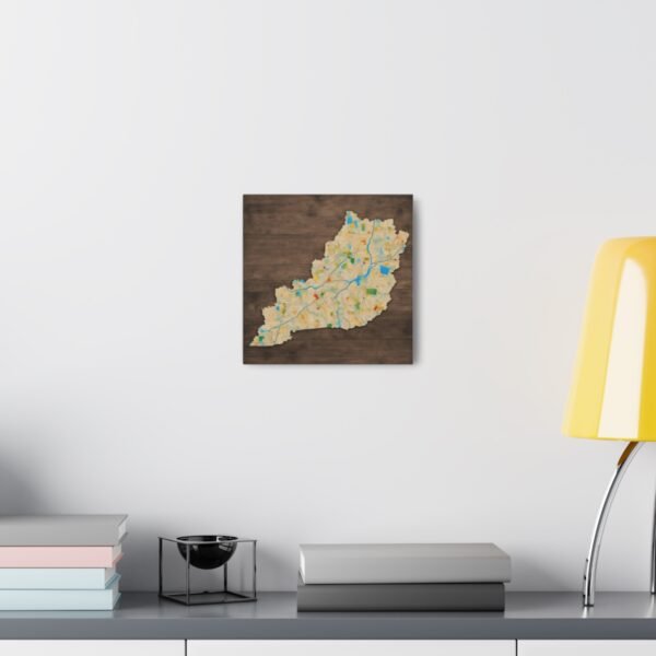 Kentucky Canvas Gallery Wraps &#8211; Kentucky Bedroom Home Office Living Room Wall Decor Canvas Art &#8211; Housewarming Gifts &#8211; KY New Home Gifts