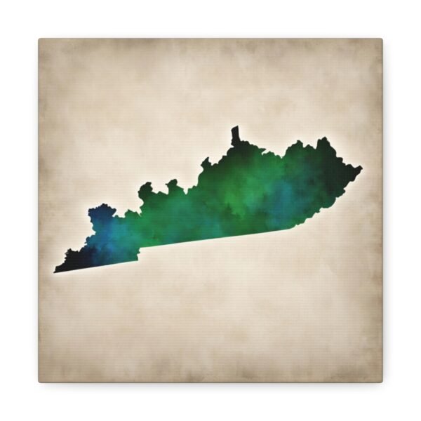 Kentucky Canvas Gallery Wraps &#8211; Kentucky Living Room Home Office Bedroom Wall Decor Canvas Art &#8211; Housewarming Gifts &#8211; KY New Home Gifts