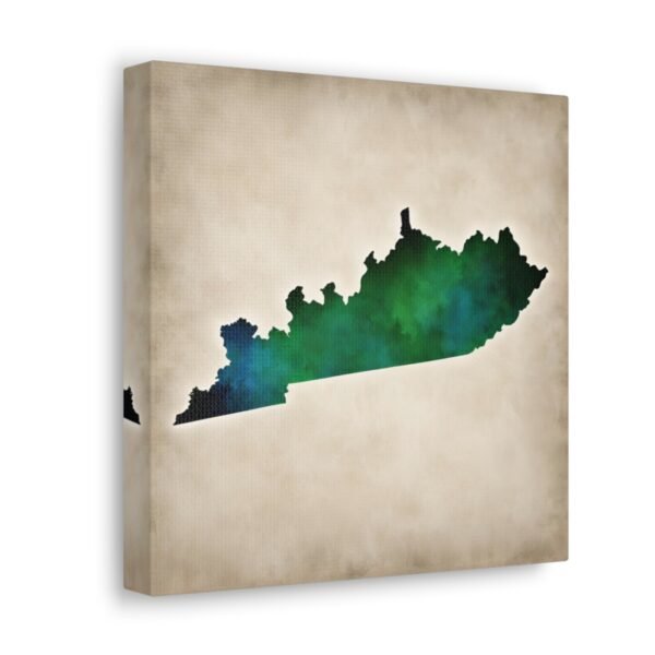 Kentucky Canvas Gallery Wraps &#8211; Kentucky Living Room Home Office Bedroom Wall Decor Canvas Art &#8211; Housewarming Gifts &#8211; KY New Home Gifts