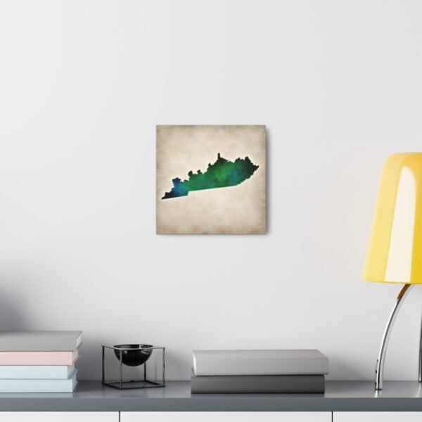 Kentucky Canvas Gallery Wraps &#8211; Kentucky Living Room Home Office Bedroom Wall Decor Canvas Art &#8211; Housewarming Gifts &#8211; KY New Home Gifts