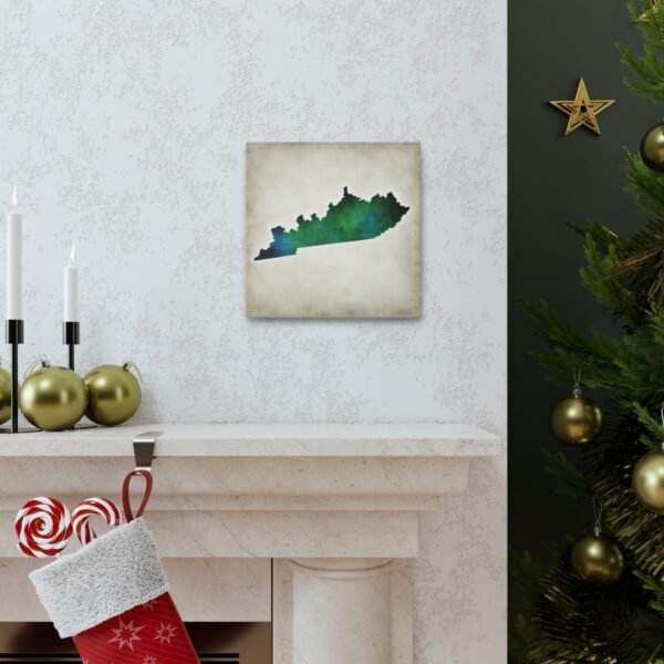 Kentucky Canvas Gallery Wraps &#8211; Kentucky Living Room Home Office Bedroom Wall Decor Canvas Art &#8211; Housewarming Gifts &#8211; KY New Home Gifts