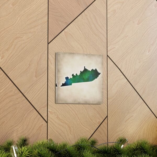 Kentucky Canvas Gallery Wraps &#8211; Kentucky Living Room Home Office Bedroom Wall Decor Canvas Art &#8211; Housewarming Gifts &#8211; KY New Home Gifts