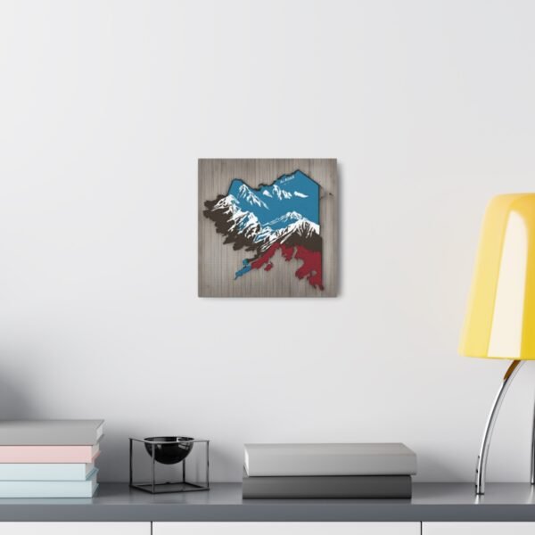 Alaska Canvas Gallery Wraps &#8211; Alaska Living Room Bedroom Office Home Wall Decor Canvas Art &#8211; Housewarming Gifts &#8211; AK New Home Gifts