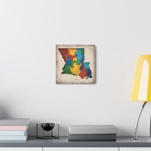 Maryland Canvas Gallery Wraps &#8211; Maryland Bedroom Living Room Home Office Wall Decor Canvas Art &#8211; Housewarming Gifts &#8211; MD New Home Gifts