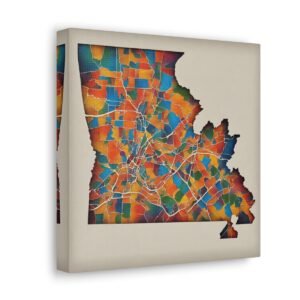 Pennsylvania Canvas Gallery Wraps &#8211; Pennsylvania Bedroom Office Living Room Wall Decor Home Canvas Art &#8211; Housewarming Gifts &#8211; PA Home Gifts