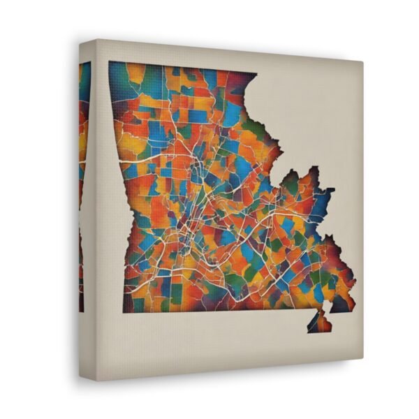 Pennsylvania Canvas Gallery Wraps &#8211; Pennsylvania Bedroom Office Living Room Wall Decor Home Canvas Art &#8211; Housewarming Gifts &#8211; PA Home Gifts