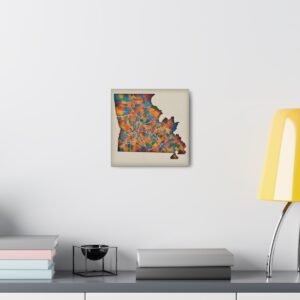 Pennsylvania Canvas Gallery Wraps &#8211; Pennsylvania Bedroom Office Living Room Wall Decor Home Canvas Art &#8211; Housewarming Gifts &#8211; PA Home Gifts