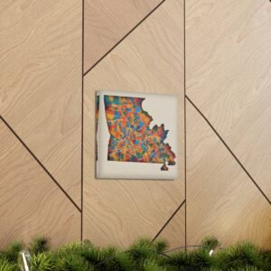 Pennsylvania Canvas Gallery Wraps &#8211; Pennsylvania Bedroom Office Living Room Wall Decor Home Canvas Art &#8211; Housewarming Gifts &#8211; PA Home Gifts