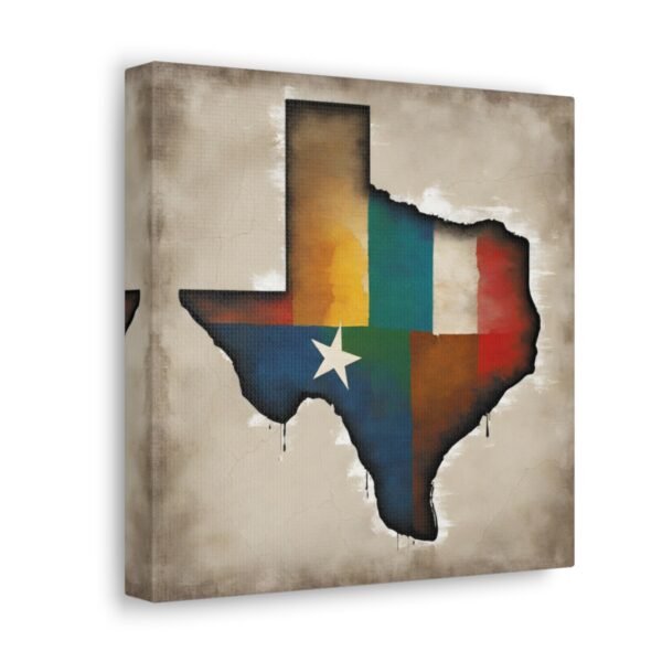Texas Canvas Gallery Wraps &#8211; Texas Office Living Room Wall Decor Bedroom Home Canvas Art &#8211; Housewarming Gifts &#8211; TX New Home Gifts