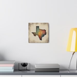 Texas Canvas Gallery Wraps &#8211; Texas Office Living Room Bedroom Wall Decor Home Canvas Art &#8211; Housewarming Gifts &#8211; TX New Home Gifts