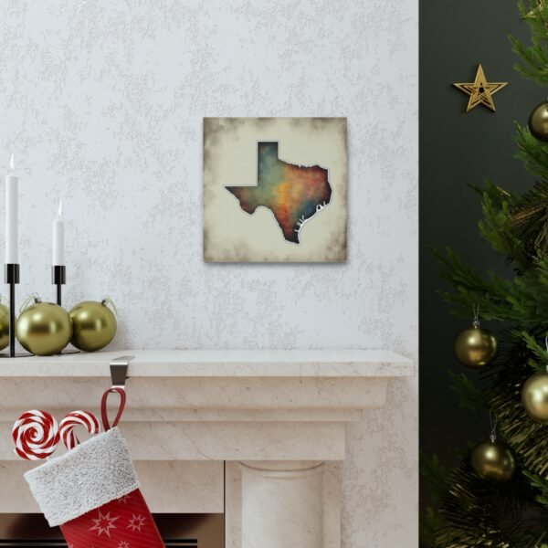 Texas Canvas Gallery Wraps &#8211; Texas Office Living Room Bedroom Wall Decor Home Canvas Art &#8211; Housewarming Gifts &#8211; TX New Home Gifts