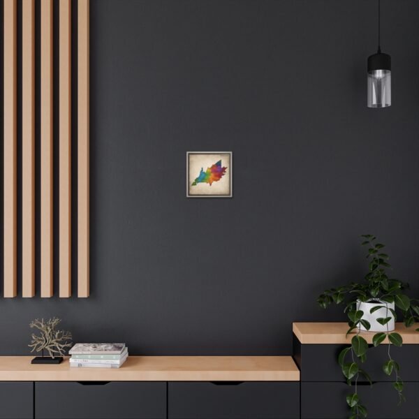 Virginia Canvas Gallery Wraps &#8211; Virginia Bedroom Living Room Office Wall Decor Home Canvas Art &#8211; Housewarming Gifts &#8211; VA New Home Gifts