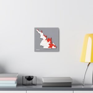 Virginia Canvas Gallery Wraps &#8211; Virginia Living Room Office Bedroom Wall Decor Home Canvas Art &#8211; Housewarming Gifts &#8211; VA New Home Gifts