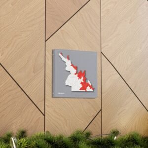 Virginia Canvas Gallery Wraps &#8211; Virginia Living Room Office Bedroom Wall Decor Home Canvas Art &#8211; Housewarming Gifts &#8211; VA New Home Gifts