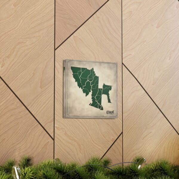 Vermont Canvas Gallery Wraps &#8211; Vermont Living Room Bedroom Wall Decor Office Home Canvas Art &#8211; Housewarming Gifts &#8211; VT New Home Gifts