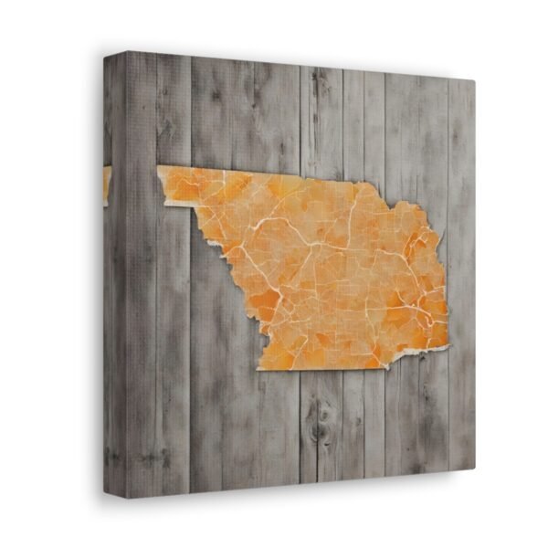 Tennessee Canvas Gallery Wraps &#8211; Tennessee Living Room Wall Decor Bedroom Office Home Canvas Art &#8211; Housewarming Gifts &#8211; TN New Home Gifts