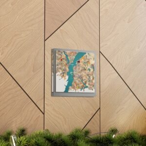 Washington Canvas Gallery Wraps &#8211; Washington Living Room Wall Decor Office Bedroom Home Canvas Art &#8211; Housewarming Gifts &#8211; WA New Home Gifts