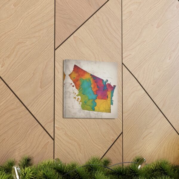 Washington Canvas Gallery Wraps &#8211; Washington Living Room Office Wall Decor Bedroom Home Canvas Art &#8211; Housewarming Gifts &#8211; WA New Home Gifts