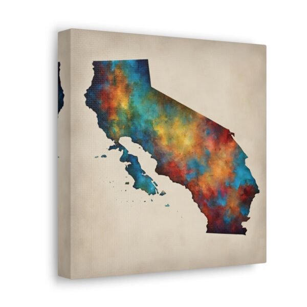 California Canvas Gallery Wraps &#8211; California Living Room Home Office Bedroom Wall Decor Canvas Art &#8211; Housewarming Gifts &#8211; CA New Home Gifts