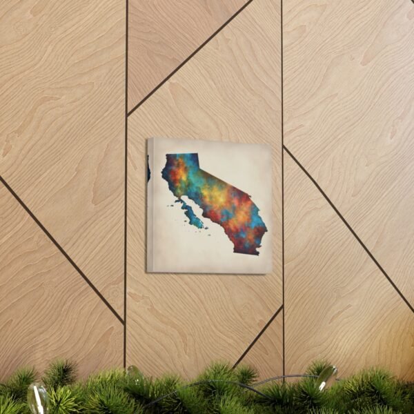 California Canvas Gallery Wraps &#8211; California Living Room Home Office Bedroom Wall Decor Canvas Art &#8211; Housewarming Gifts &#8211; CA New Home Gifts