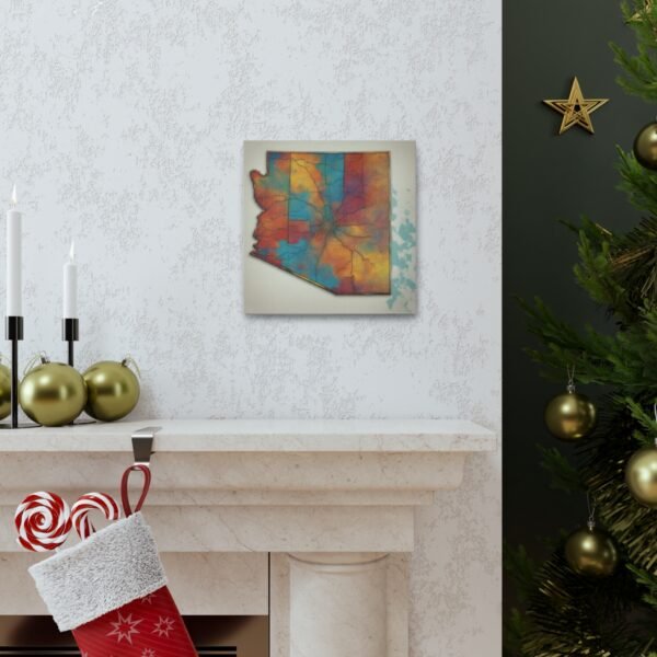 Arizona Canvas Gallery Wraps &#8211; Arizona Living Room Home Office Bedroom Wall Decor Canvas Art &#8211; Housewarming Gifts &#8211; AZ New Home Gifts