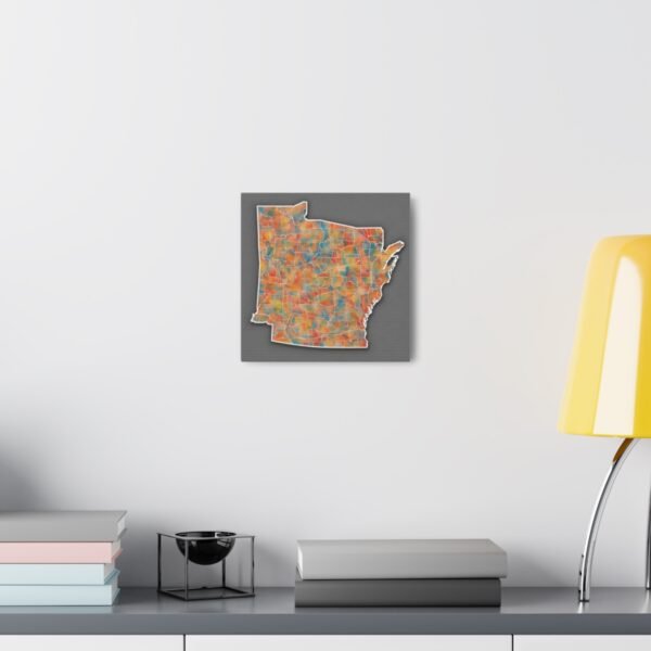 Arkansas Canvas Gallery Wraps &#8211; Arkansas Office Home Bedroom Living Room Wall Decor Canvas Art &#8211; Housewarming Gifts &#8211; AR New Home Gifts