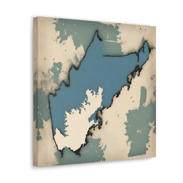 Maine Canvas Gallery Wraps &#8211; Maine Bedroom Office Home Living Room Wall Decor Canvas Art &#8211; Housewarming Gifts &#8211; ME New Home Gifts