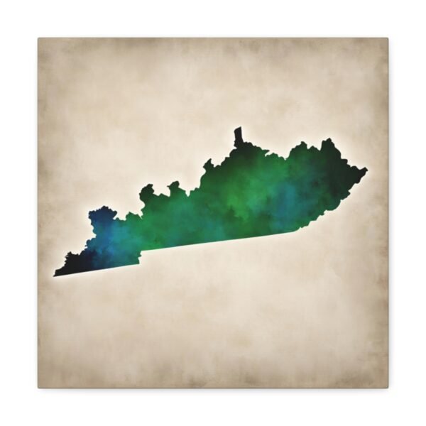 Kentucky Canvas Gallery Wraps &#8211; Kentucky Living Room Home Office Bedroom Wall Decor Canvas Art &#8211; Housewarming Gifts &#8211; KY New Home Gifts