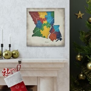 Maryland Canvas Gallery Wraps &#8211; Maryland Bedroom Living Room Home Office Wall Decor Canvas Art &#8211; Housewarming Gifts &#8211; MD New Home Gifts