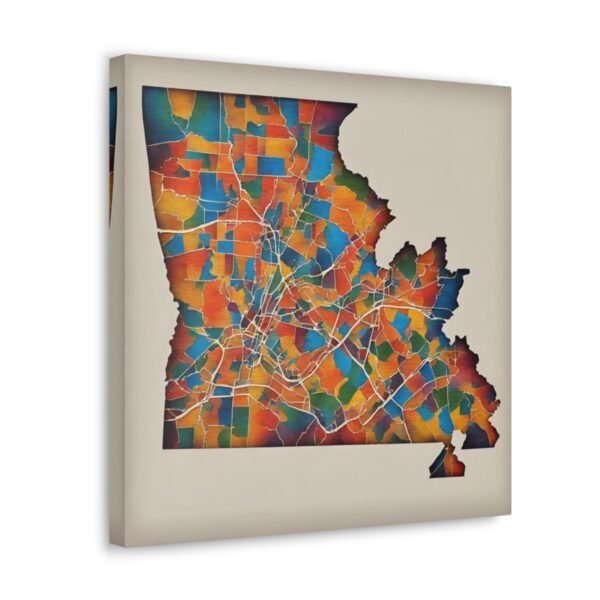 Pennsylvania Canvas Gallery Wraps &#8211; Pennsylvania Bedroom Office Living Room Wall Decor Home Canvas Art &#8211; Housewarming Gifts &#8211; PA Home Gifts