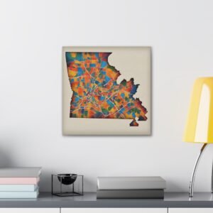 Pennsylvania Canvas Gallery Wraps &#8211; Pennsylvania Bedroom Office Living Room Wall Decor Home Canvas Art &#8211; Housewarming Gifts &#8211; PA Home Gifts