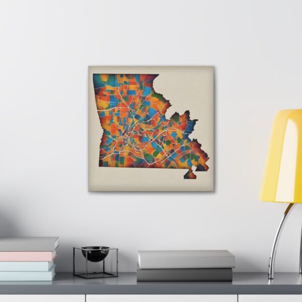 Pennsylvania Canvas Gallery Wraps &#8211; Pennsylvania Bedroom Office Living Room Wall Decor Home Canvas Art &#8211; Housewarming Gifts &#8211; PA Home Gifts