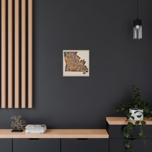 Pennsylvania Canvas Gallery Wraps &#8211; Pennsylvania Bedroom Office Living Room Wall Decor Home Canvas Art &#8211; Housewarming Gifts &#8211; PA Home Gifts