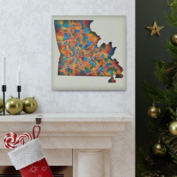Pennsylvania Canvas Gallery Wraps &#8211; Pennsylvania Bedroom Office Living Room Wall Decor Home Canvas Art &#8211; Housewarming Gifts &#8211; PA Home Gifts