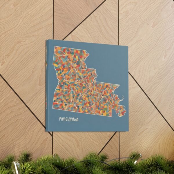 Pennsylvania Canvas Gallery Wraps &#8211; Pennsylvania Office Living Room Wall Decor Bedroom Home Canvas Art &#8211; Housewarming Gifts &#8211; PA Home Gifts