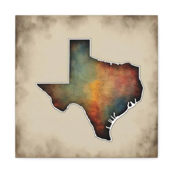 Texas Canvas Gallery Wraps &#8211; Texas Office Living Room Bedroom Wall Decor Home Canvas Art &#8211; Housewarming Gifts &#8211; TX New Home Gifts